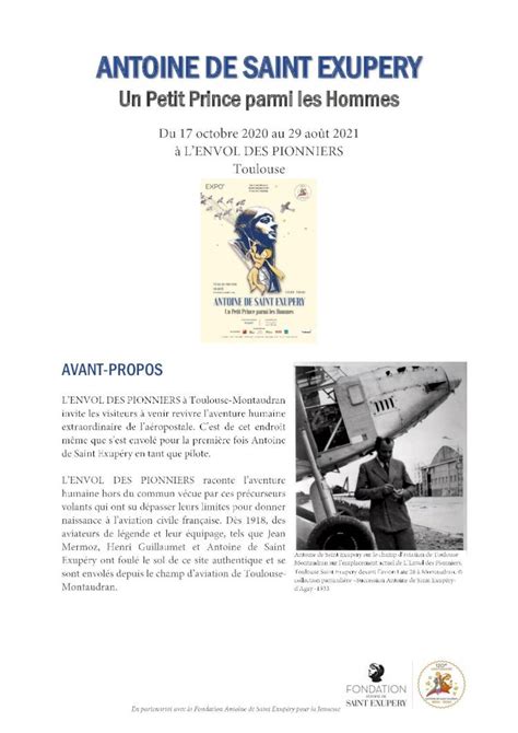 Pdf Antoine De Saint Exupery L Envol Des Pionniers