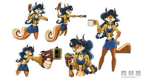 Carmelita!! | Furry art, Sly, Character design