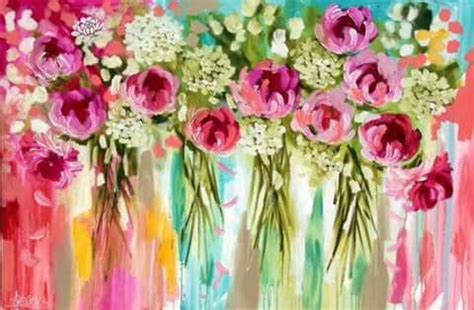 Pin by Marlene Dellazeri on INSPIRAÇÃO Flower art painting Flower