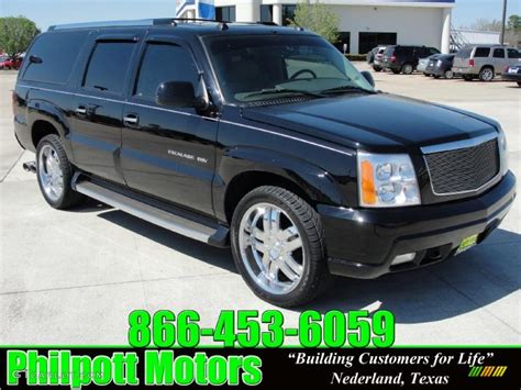 2005 Black Raven Cadillac Escalade Esv Awd 27235288 Photo 55