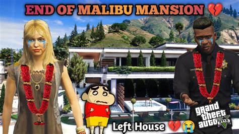 Gta End Of Mailbu Mansion Shinchan Crying Kiara Left Franklin