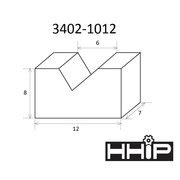 Hhip 12 X 6 X 8 Cast Iron V Block Set 3402 1012 Zoro