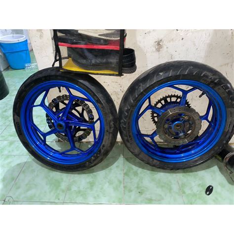 Jual Velg Ninja 250 Fi Paket Lengkap Tinggal Pasang Aman Shopee Indonesia