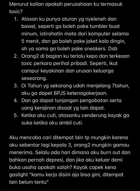 Baca Rules S Id Worksfess On Twitter Work Numpang Curhat Ya Wkwk