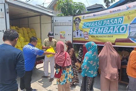 Pemkot Palangka Raya Sebar 2 000 Paket Sembako Murah Untuk Rakyat