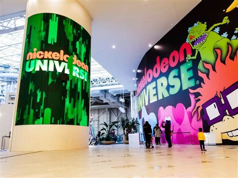 NickALive!: Nickelodeon Universe at American Dream Opens to the Public