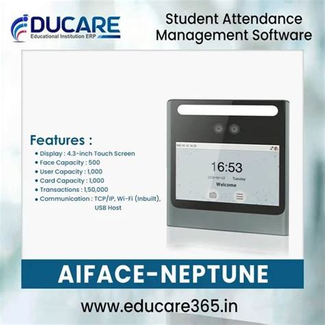 ESSL Aiface Neptune Face Based Time Attendance Device At Best Price In