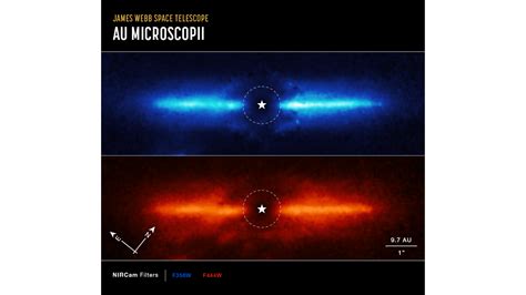 From The Nasaesacsa James Webb Space Telescope “new Webb Image Reveals Dusty Disk Like Never