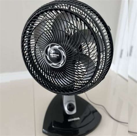 Ventilador De Mesa Mondial V Cm P S Turbo Vt Nb Wt