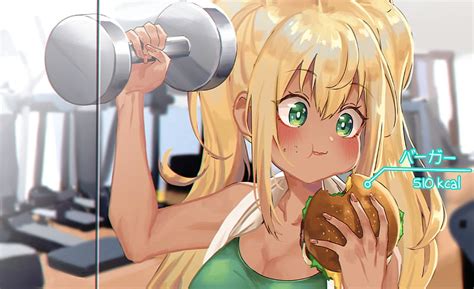 Anime How Heavy Are The Dumbbells You Lift Hibiki Sakura Hd Wallpaper Peakpx