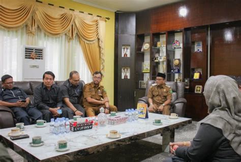 Ketua Pn Padangsidimpuan Kunjungi Pj Wali Kota