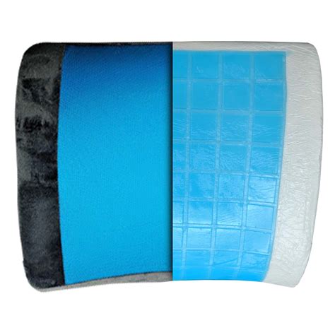 Best Buy Lumbar Support Memory Foam Back Pain Pillow with Cooling Gel | VIAGGI Travel World