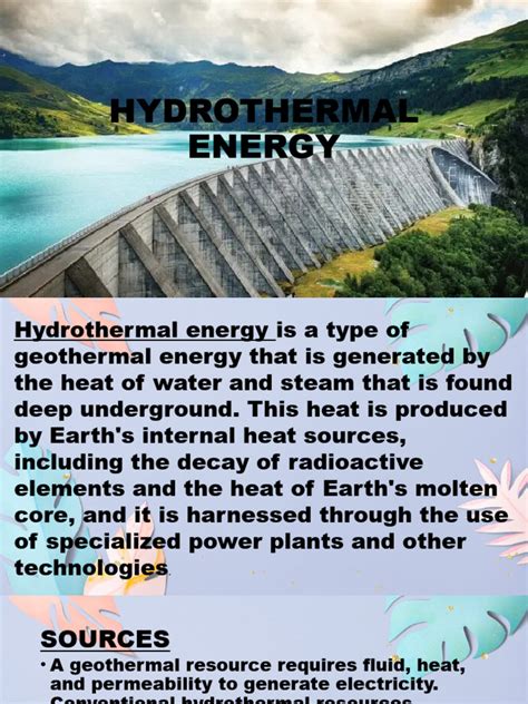 Hydrothermal Energy | PDF