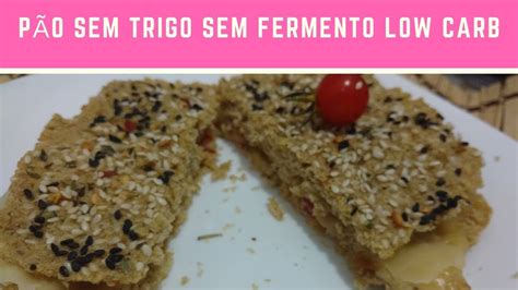 Pãozinho assado rápido sem trigo e sem fermento LOW CARB CETOGENICO