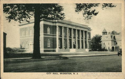 City Hall Bridgeton, NJ Postcard