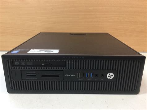 Desktop Hp Elitedesk 800 G1 Sff 8gb Ram No Hdd Appears To Function