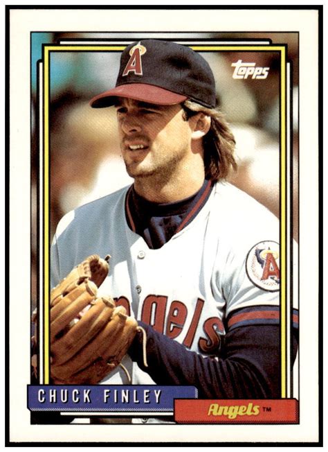 1992 Topps Gold 247 Chuck Finley For Sale Online Ebay