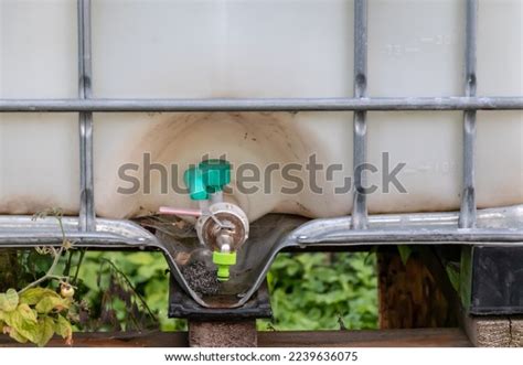 Plastic 1000 L Water Tank Metal Stock Photo 2239636075 | Shutterstock