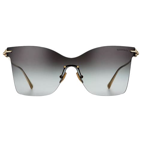 Tiffany And Co Butterfly Sunglasses Gold Gradient Grey Tiffany Hardwear Collection