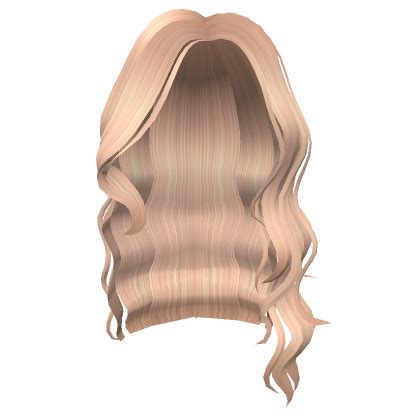 Trendy Blonde Beachy Waves Hairstyle Roblox