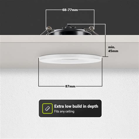 Spotlights Recessed Set Dimmable K Ip Venezia White