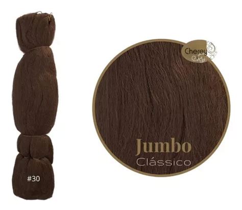 Super Jumbo Pacote 390 Gramas Cherey Cor 30 Loiro Escuro MercadoLivre