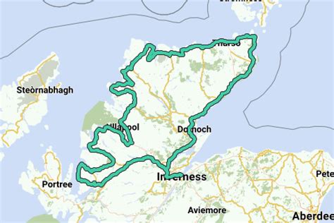 North Coast 500 route - Touring motorcycle route | RouteYou