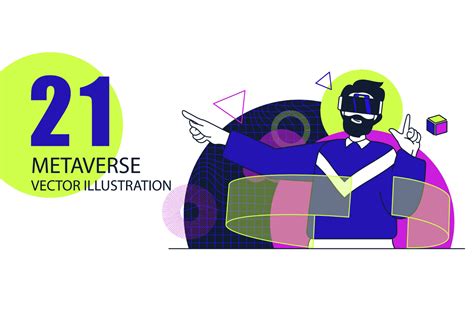 Metaverse Illustration Pack 20 Free Download Science And Technology