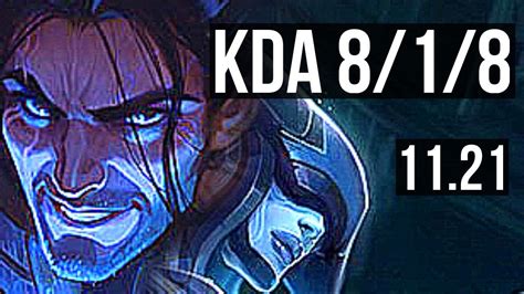 SYLAS Vs LISSANDRA MID 8 1 8 65 Winrate Godlike NA Master 11