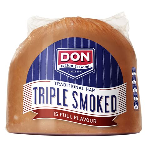 DON® Triple Smoked Leg Ham RW – Don
