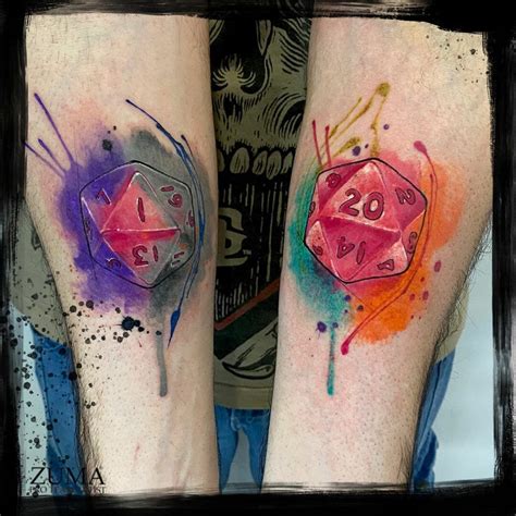 101 Amazing D20 Tattoo Designs You Need To See!