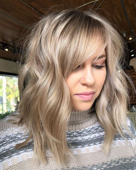 21 Side Swept Bangs You Have To See Hairstyles Vip