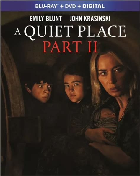 A QUIET PLACE Part II Blu Ray Emily Blunt Millicent Simmonds Cillian