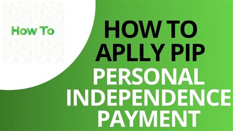 How To Apply For Pip Claiming Pip Personal Independence Payment For