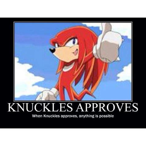 Why Knuckles Is Smarter Than Sonic Sonic The Hedgehog Amino