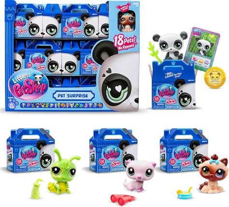 Littlest Pet Shop 18 Pets Collector Set Pet Surprise Display Gen 7