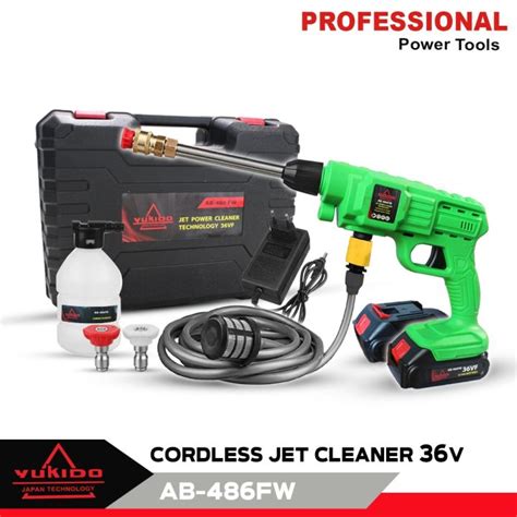 Cordless Jet Cleaner V Mailtank Sh Yukido Ab Fw Mesin Cuci