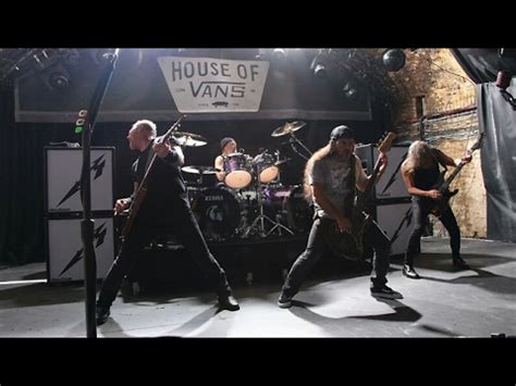 Metallica Enter Sandman Live At House Of Vans Youtube