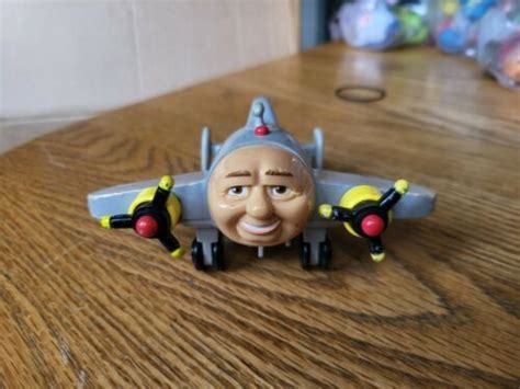 Pbs Kids Jay Jay The Jet Plane 2003 Big Jake Wooden Plane Toy Loose