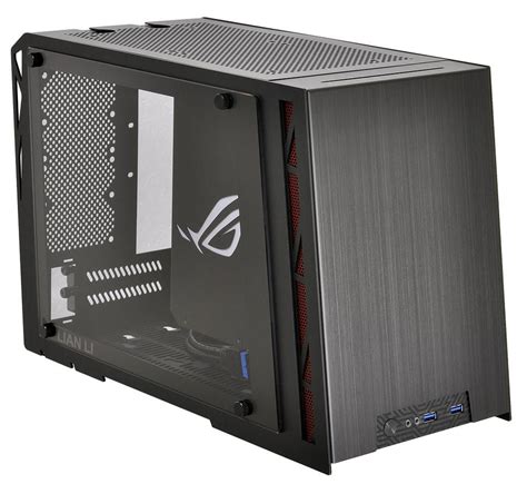 Lian Li Pc Q Una Caja Mini Itx Certificada Por Asus Rog