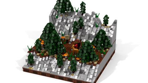 Lego Ideas Product Ideas Mountain Trail Scene