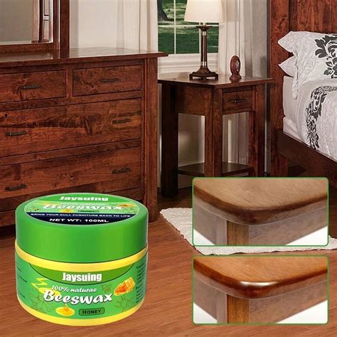 Natural Beeswax Wood Seasoning And Furniture Polishing Cream