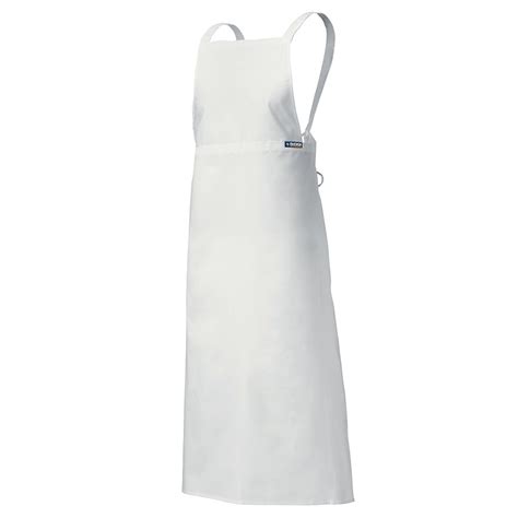 OILCLOTH APRON SIGGI WHITE