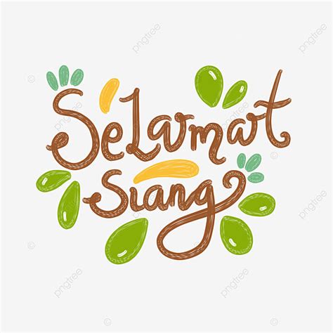 selamat png transparent selamat siang hand lettering   selamat