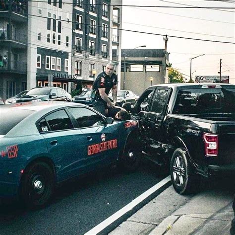 Georgia Trooper Arrests Truck Driver Doing Donuts In Atlanta