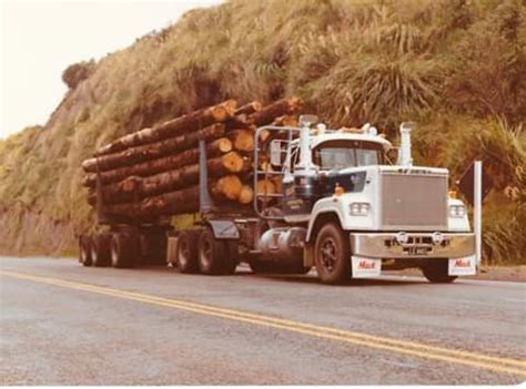 Pin By Darrell Stecyk On Mack Logging Trucks Big Rig Trucks Trucks