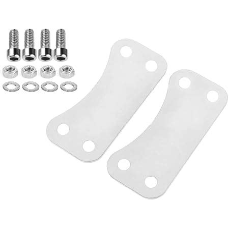 Amazon WOWTK Front 21 Wheel Fender Risers Lift Brackets Fits For