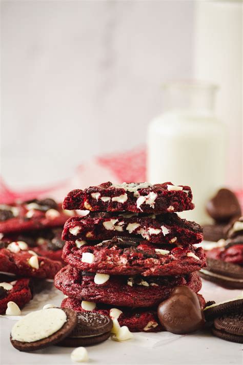 Crushed Oreo Red Velvet Cookies Artofit