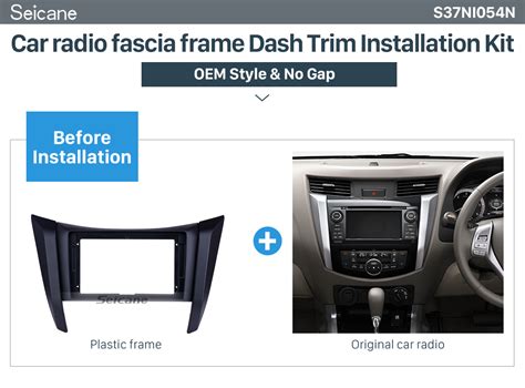 Din Duplo Para 2017 Nissan Navara NP300 Frontier Fascia Frame