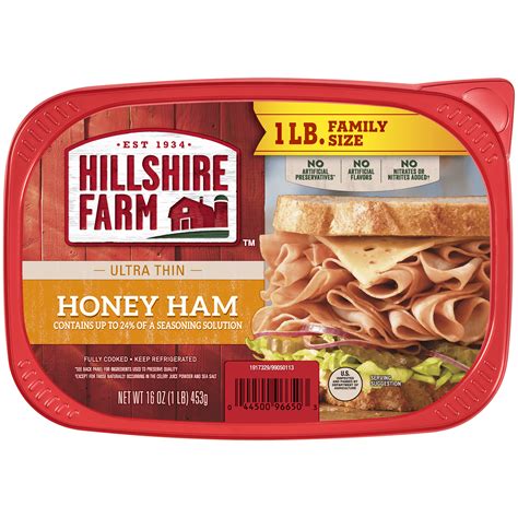 Hillshire Farm® Ultra Thin Sliced Lunchmeat, Honey Ham, 16 oz